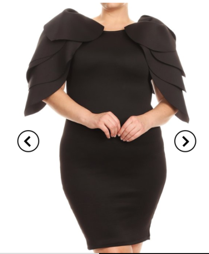 Merci Plus Size Dress - Image 2