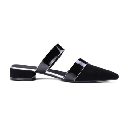 Slip On Short Heel Sandals
