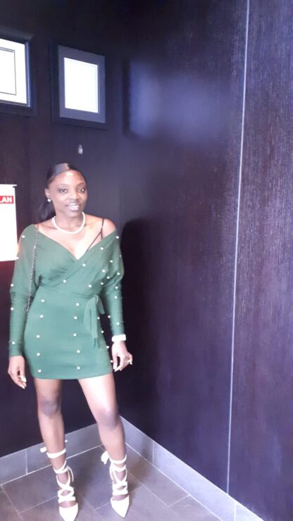 Nova Pearly Dress - Image 6