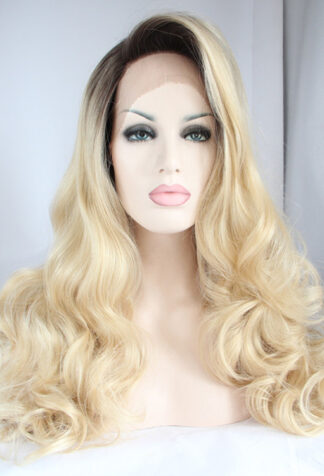 #613 1b Ombre Curly Full Lace Wig