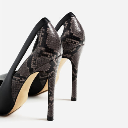 Boss Lady Snake Print Stilettos - Image 4
