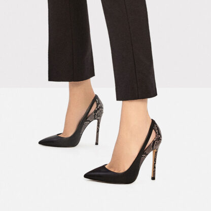 Boss Lady Snake Print Stilettos