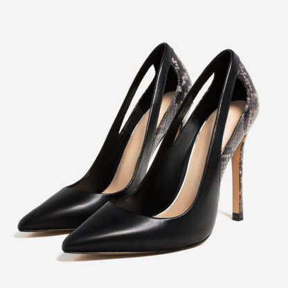 Boss Lady Snake Print Stilettos - Image 3