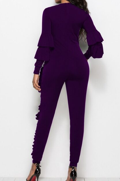 Classy Long Sleeve Jumpsuit - Image 8