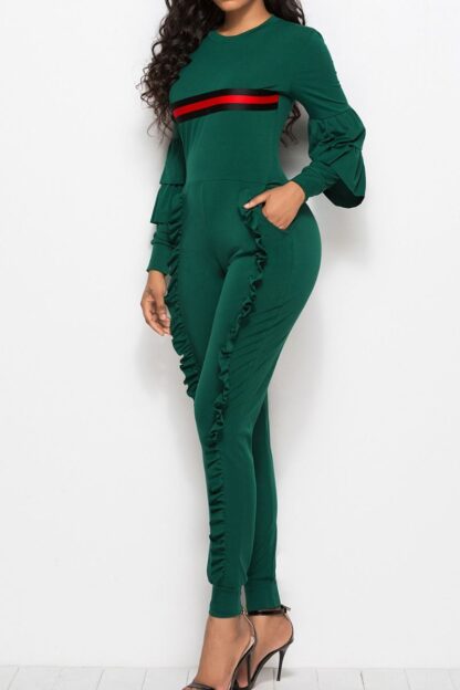 Classy Long Sleeve Jumpsuit - Image 6