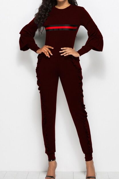 Classy Long Sleeve Jumpsuit - Image 9