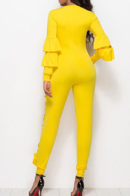 Classy Long Sleeve Jumpsuit - Image 4
