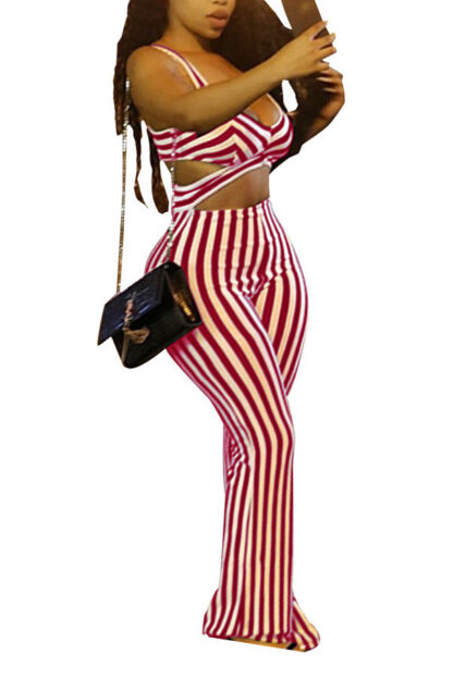 Chaniel Stripe Jumpsuit