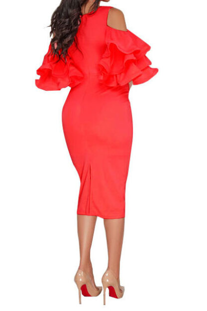 Puffy Nickeisha Midi Dress - Image 3