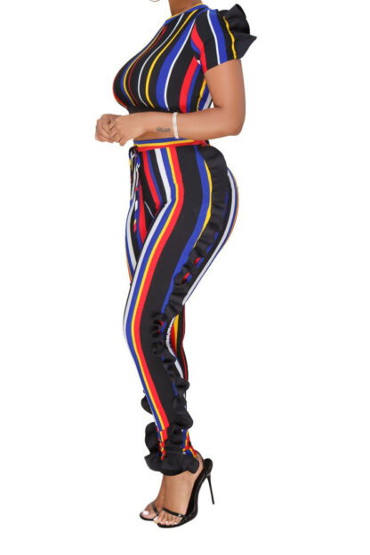 Rainbow Flounce Two-Piece Set - Image 2