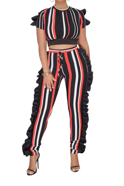 Rainbow Flounce Two-Piece Set - Image 4