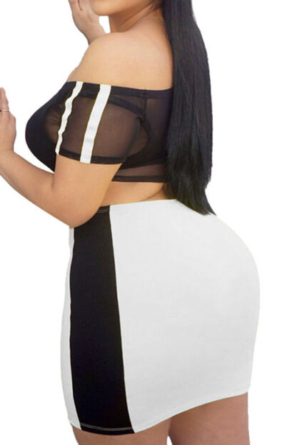 Off Shoulder Two-Piece Set - Image 2