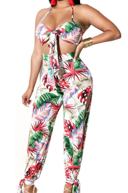 Random Floral printed 2 Piece Set