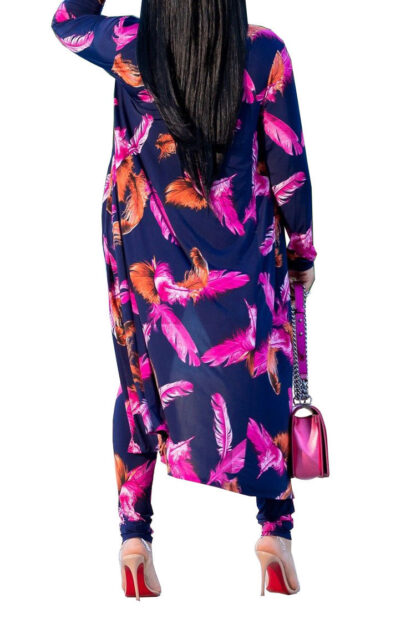 Printed 2 Piece Set w/ Cloak & Leggings - Image 3