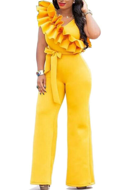 Ruffle The Mckenzie' Way Jumpsuit - Image 12