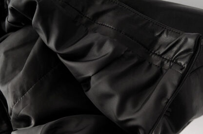 Fringe Leather Skirt - Image 6