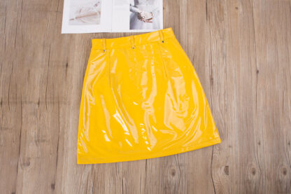 Leather Stylish Skirt - Image 2