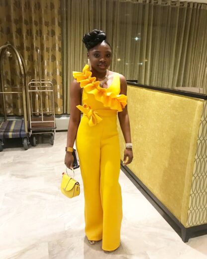 Ruffle The Mckenzie' Way Jumpsuit