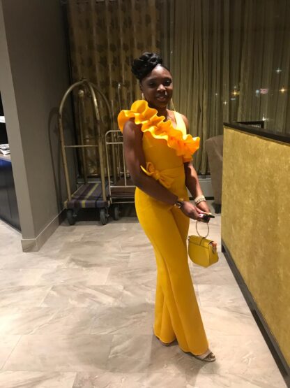 Ruffle The Mckenzie' Way Jumpsuit - Image 4