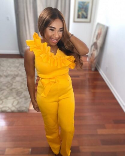 Ruffle The Mckenzie' Way Jumpsuit - Image 11