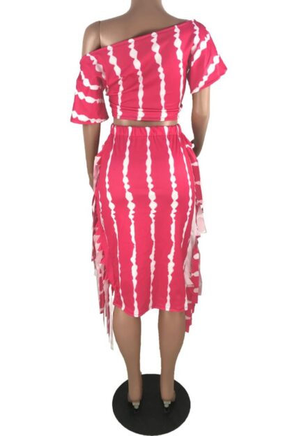 Tassel High-waist Skirt Set - Image 2