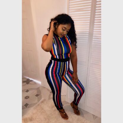 Janet Multi-Colour Jumpsuit - Image 5