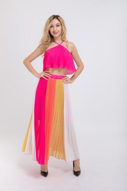 Beyonce Pleated Skirt Set - Image 3