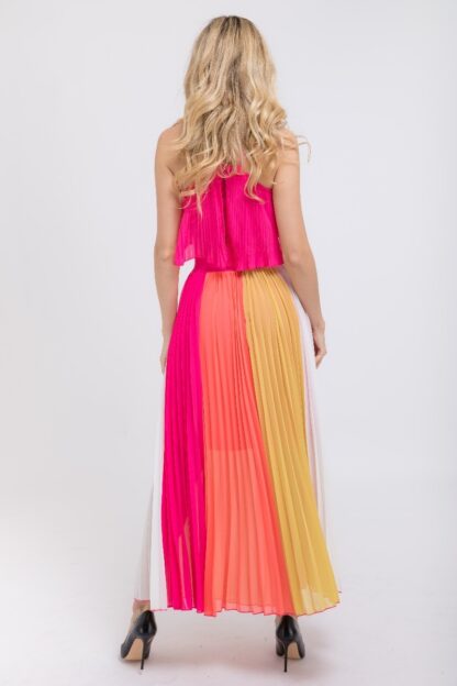 Beyonce Pleated Skirt Set - Image 8