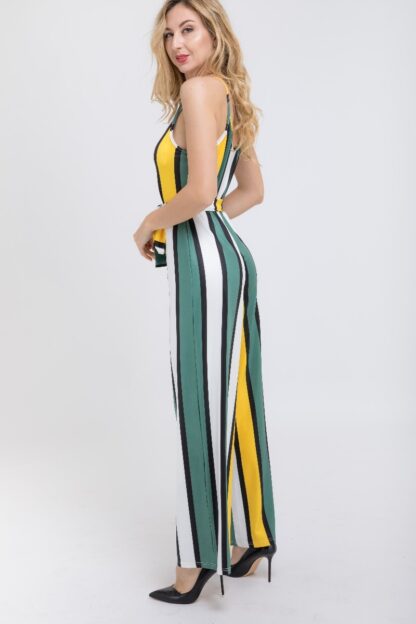 V Neck Stretchy Jumpsuit - Image 6