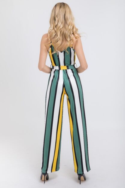 V Neck Stretchy Jumpsuit - Image 7