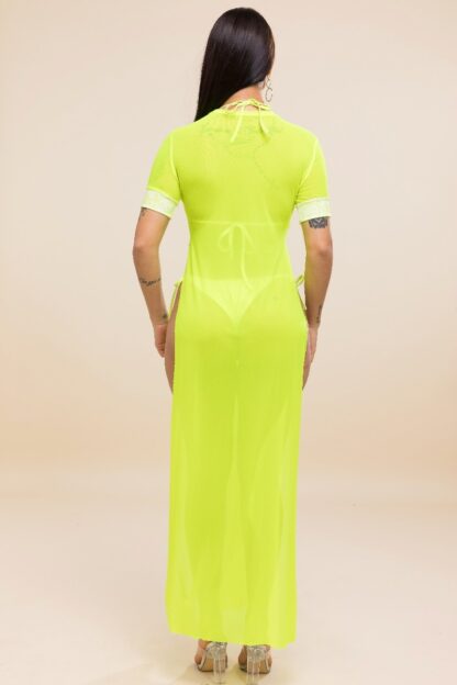 Lime Green 3 Piece Bikini Set - Image 7
