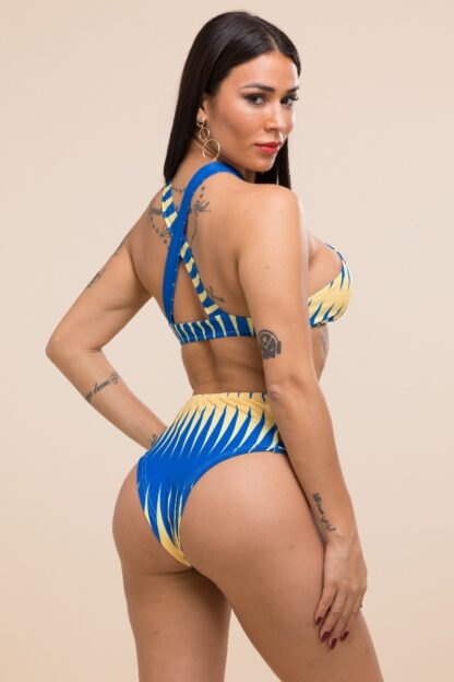 High waist 2 piece bikini Set w/ cover-ups - Image 8