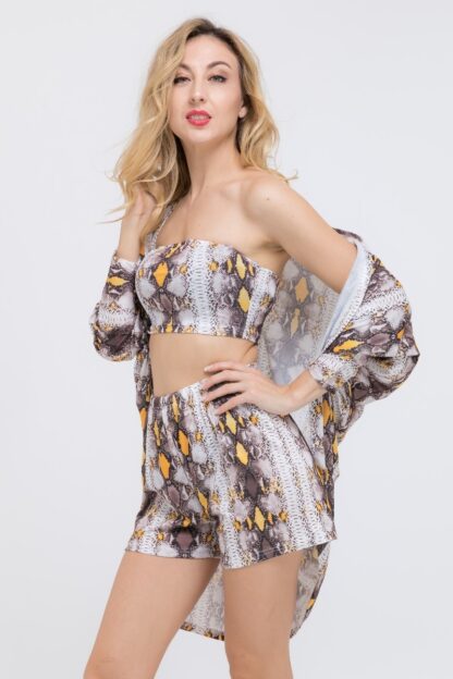 Snake Print 3 Piece Set - Image 4