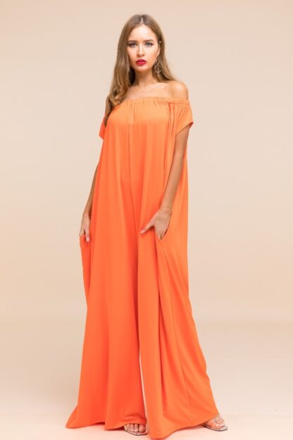 Strapless Loose pocket stretchy Jumpsuit - Image 6