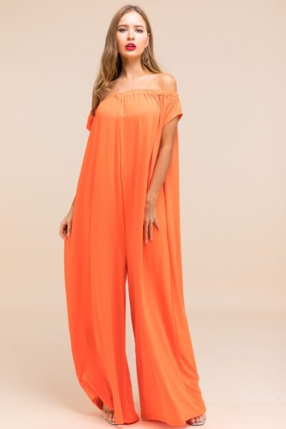 Strapless Loose pocket stretchy Jumpsuit - Image 4