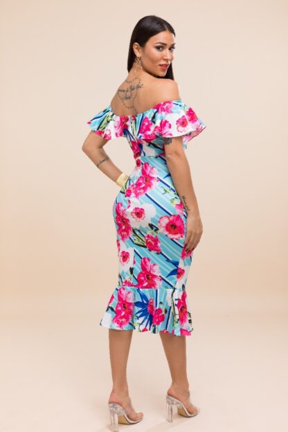 Ruffle Flower Girl Midi Dress - Image 4