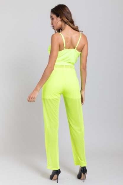 All the Glory Lime Green Jumpsuit - Image 4