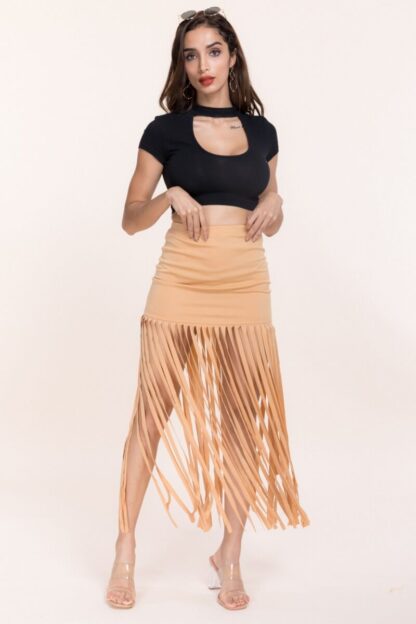 Belongs To You Tassel Skirt - Image 2