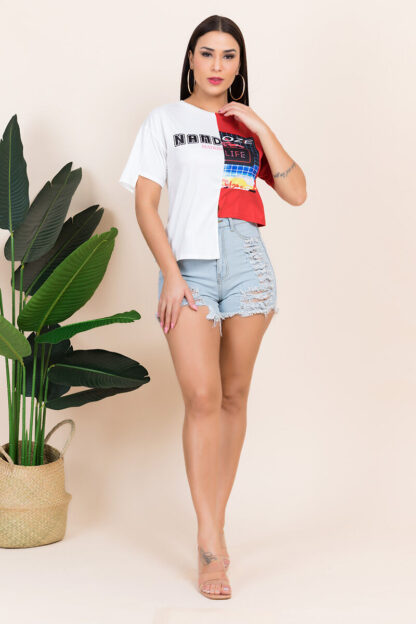 Casual Irregular Top