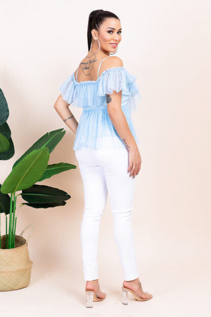Mrs Mckenzie Mesh Top - Image 5