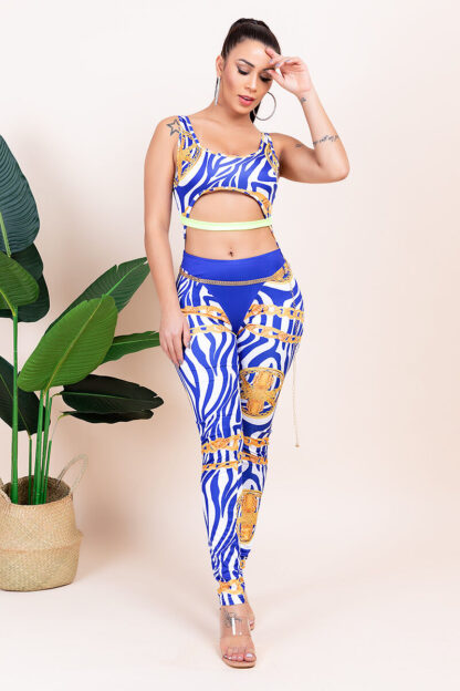 K Koir Jumpsuit w/ Chain