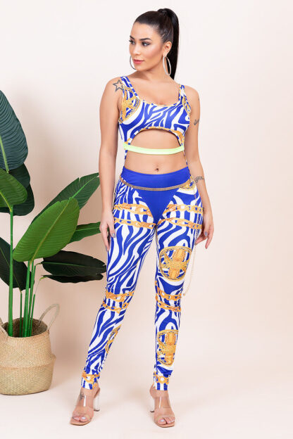 K Koir Jumpsuit w/ Chain - Image 3