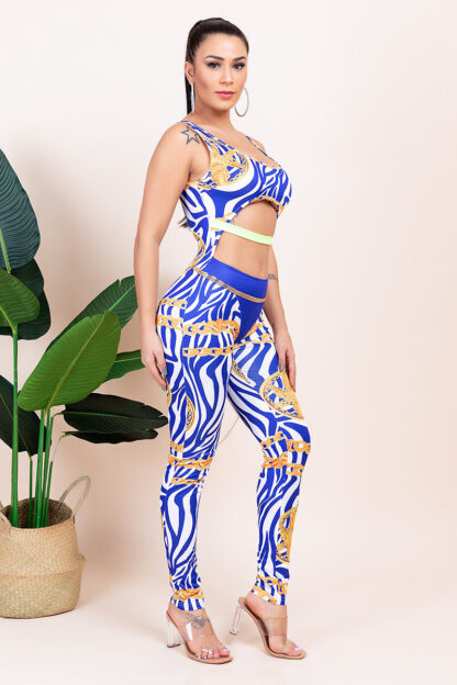 K Koir Jumpsuit w/ Chain - Image 4