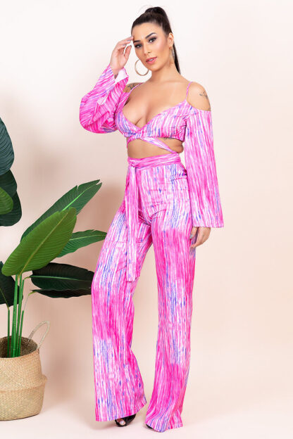 Magenta 2 Styles Versatile Brunch Set - Image 2