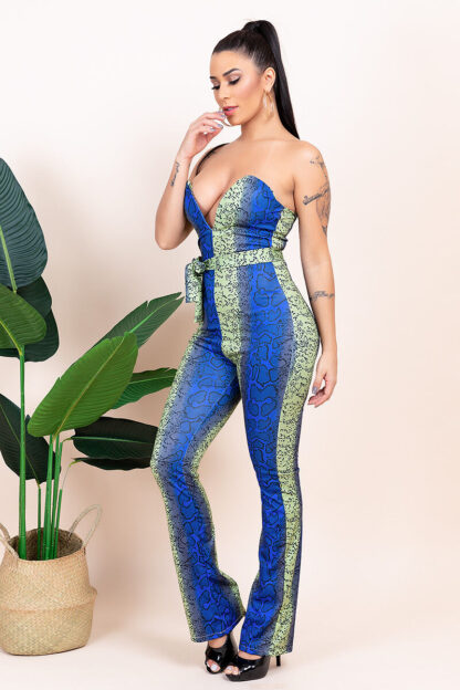 War Blue Jumpsuit - Image 5