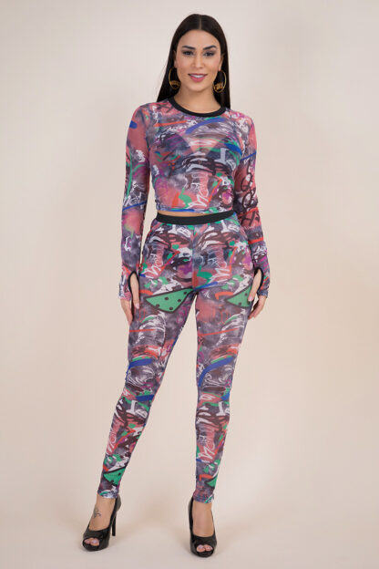 See Through Me 2 Piece Set