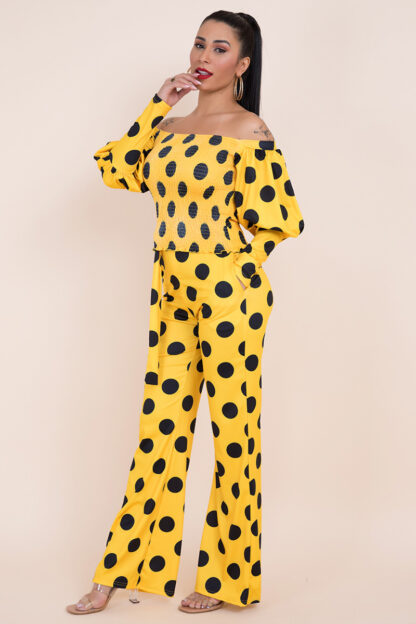 Sunflower Wide Leg Pants Set - Image 4
