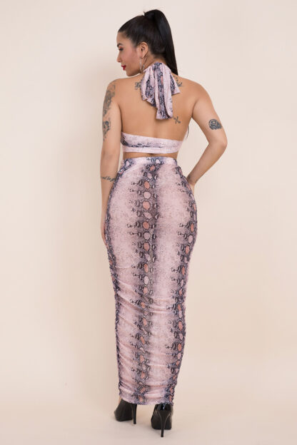 Lexi Snake Print 2 Piece Set - Image 6