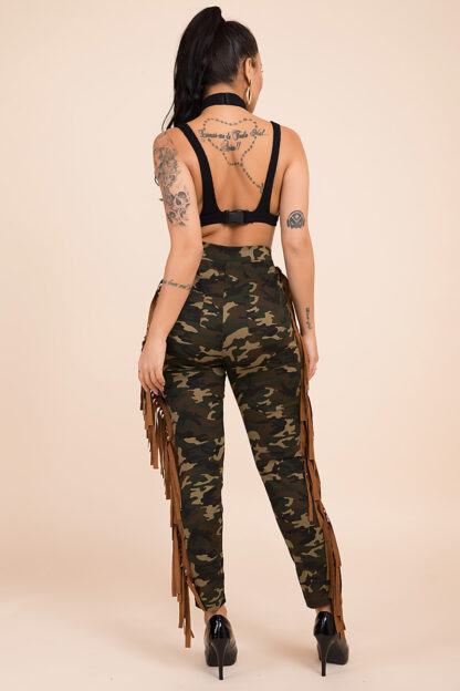 Intentional Camo Tassel Pants - Image 5