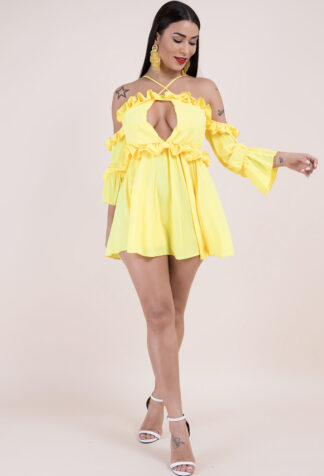 Granted Yellow Dress